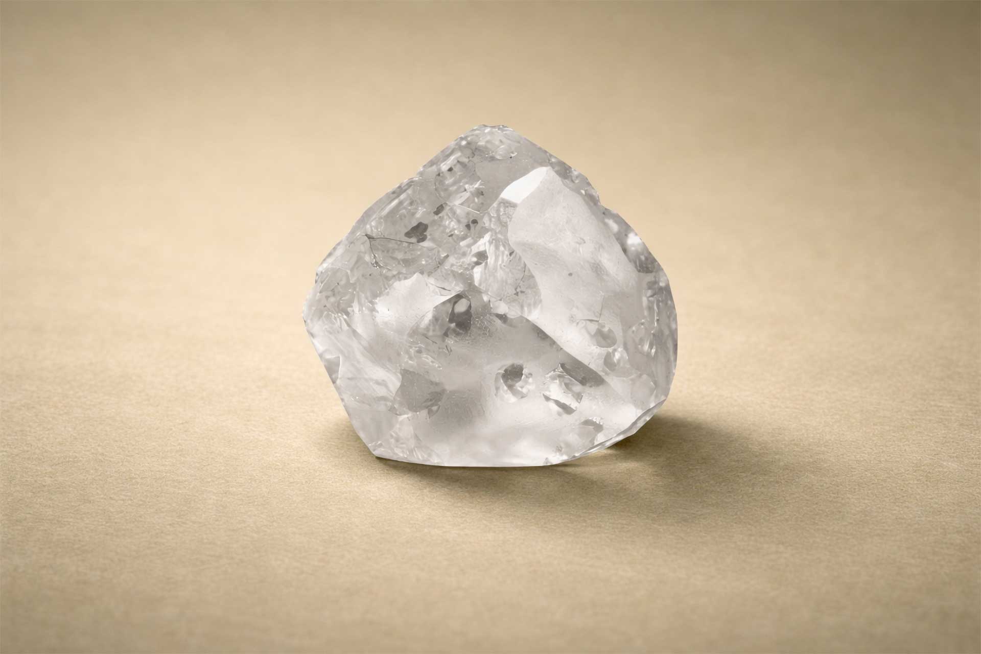 The Lesotho Legend on biege surface