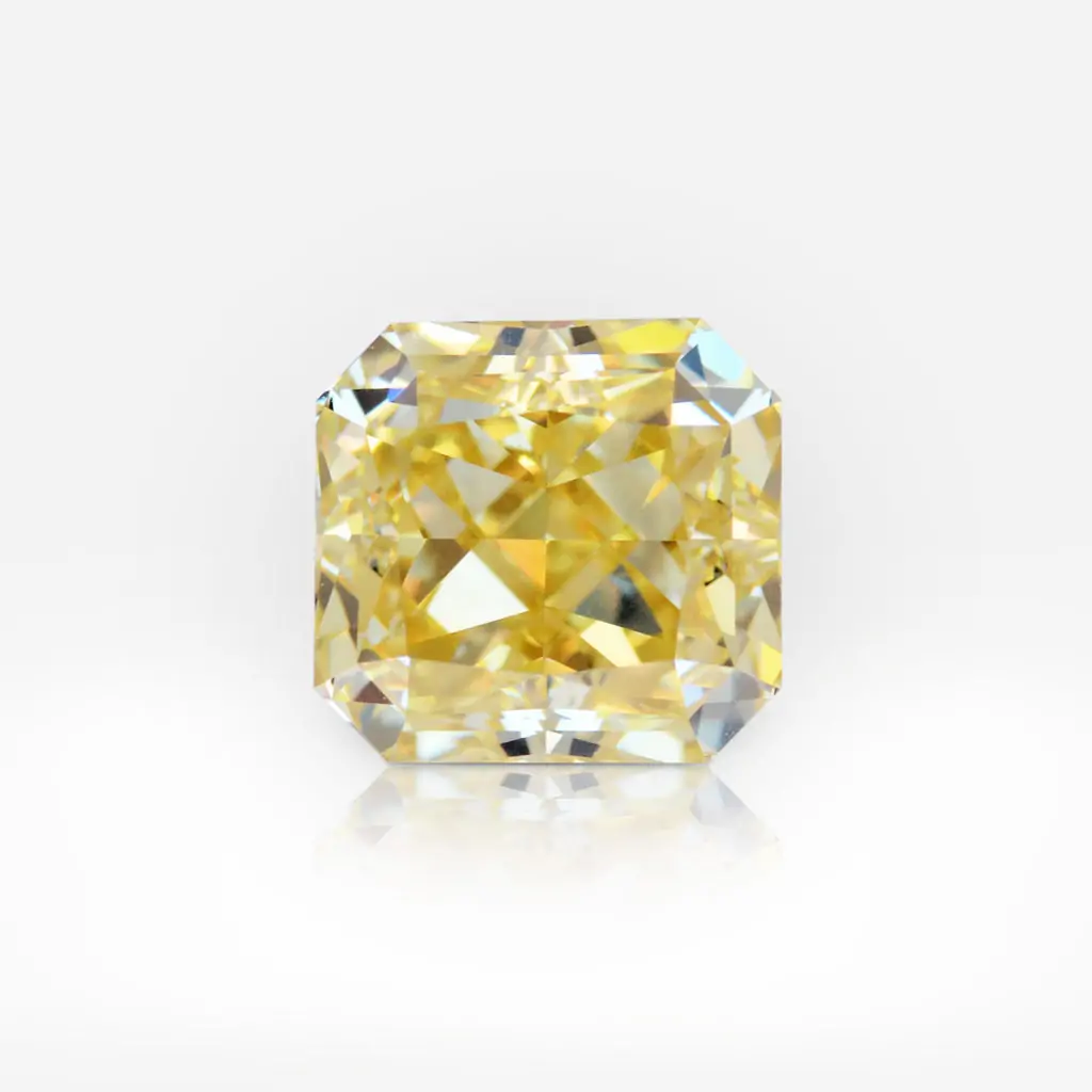 2.21 carat Fancy Brownish Yellow VVS2 Radiant Shape Diamond GIA