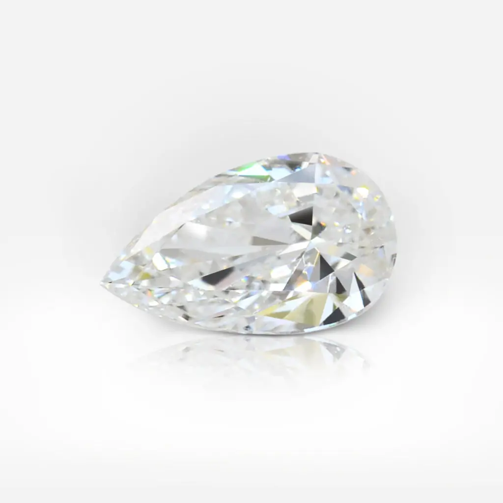 0.50 carat H VS2 Pear Shape Diamond GIA