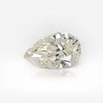 1.05 carat Light Yellow (W-X) SI2 Pear Shape Diamond GIA - thumb picture 1