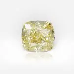 1.11 carat Light Yellow (W-X) VS2 Cushion Shape Diamond GIA - thumb picture 1