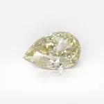 1.00 carat Fancy Light Yellow VS1 Pear Shape Diamond GIA - thumb picture 