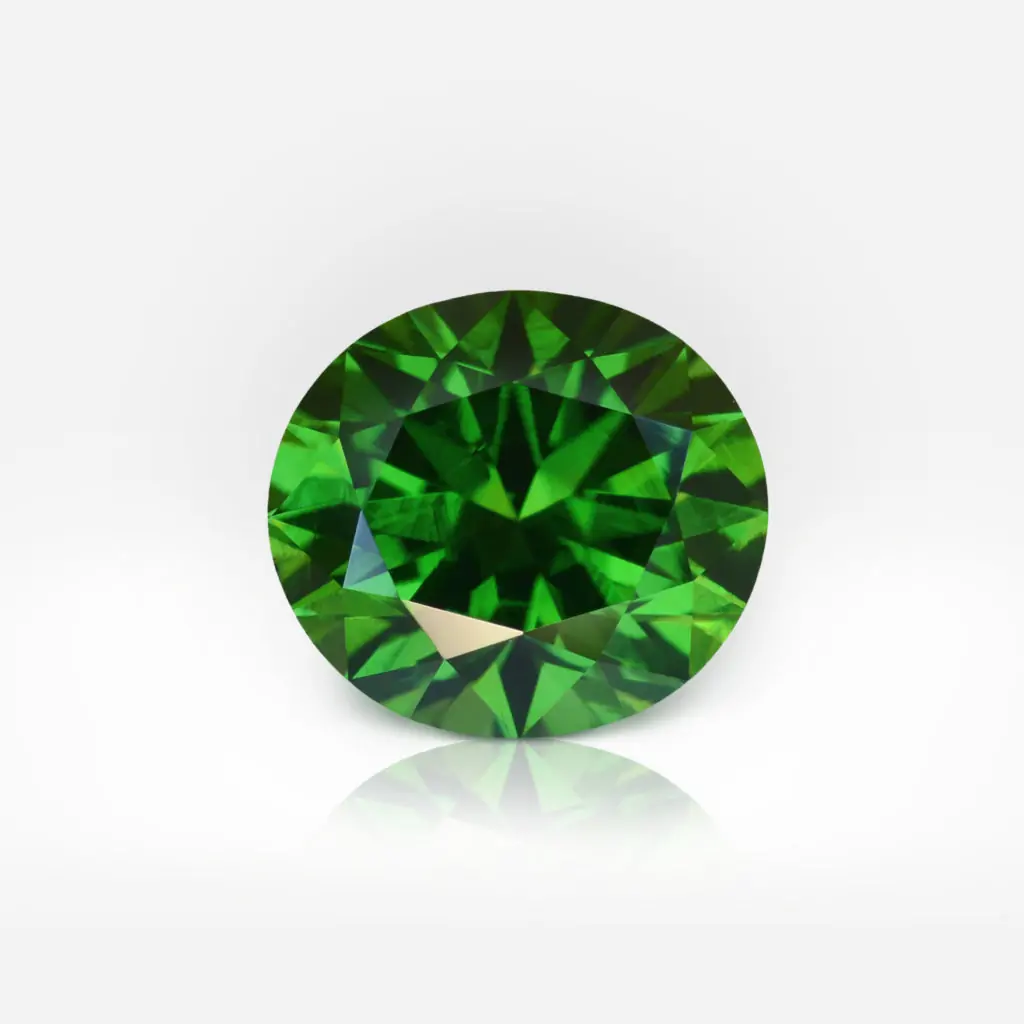 2.23 carat Oval Shape Uralian Demantoid AGL