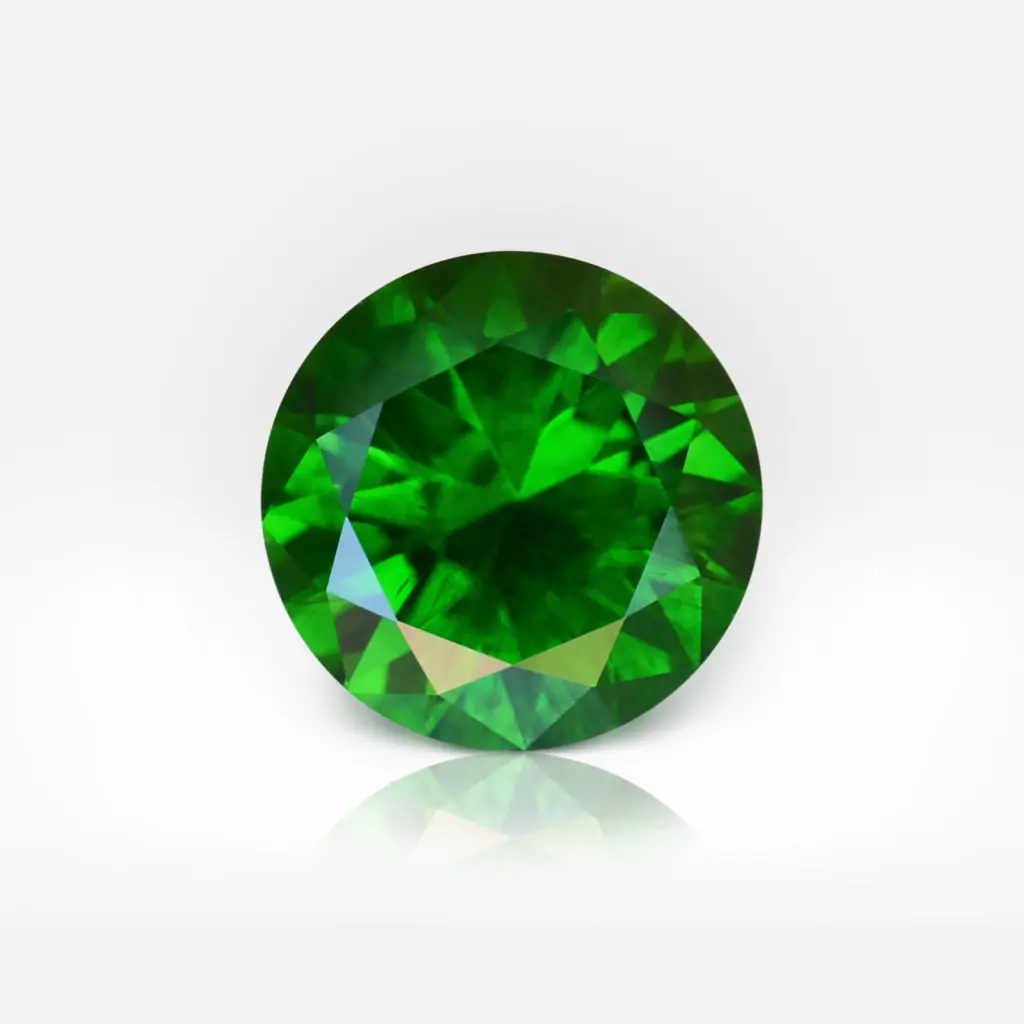 1.01 carat Round Shape Uralian Demantoid - picture 1