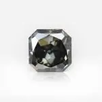 1.02 carat Fancy Dark Green-Grey SI2 Radiant Shape Diamond GIA - thumb picture 