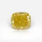 2.20 carat Fancy Vivid Yellow I2 Cushion Shape Diamond GIA - thumb picture 1