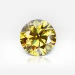 1.71 carat Fancy Deep Brownish Greenish Yellow Round Shape Diamond GIA - thumb picture 