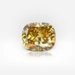 1.12 carat Fancy Deep Yellow Cushion Shape Diamond GIA - thumb picture 