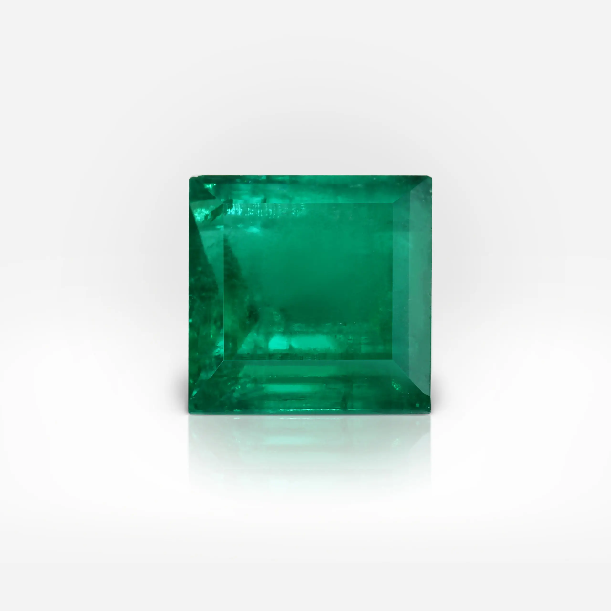 10.50 carat Green Square Emerald Shape Colombian Emerald CGL - picture 1