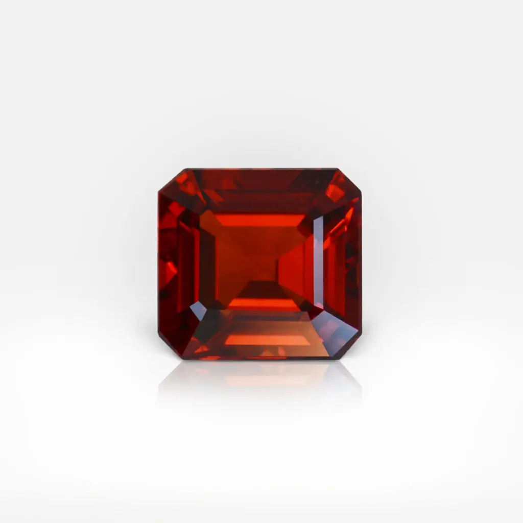 3.85 carat Emerald Shape Nigerian Spessaertite Garnet