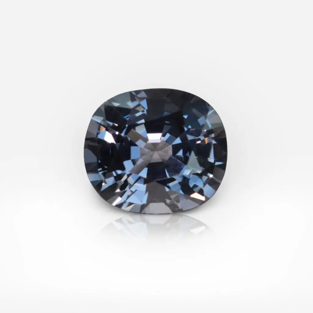 3.64 carat Cushion Shape Blueish Grey Tanzanian Spinel