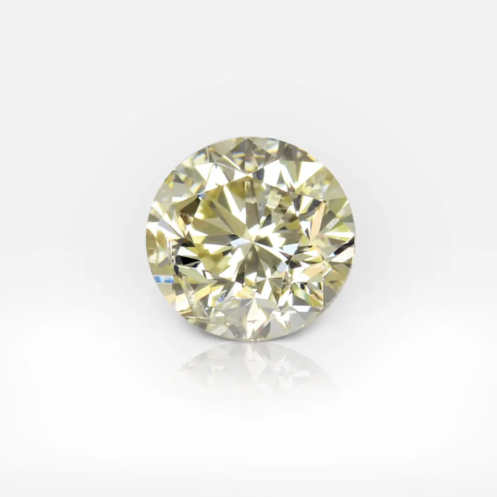 1.01 carat W-X I1 Round Shape Diamond GIA