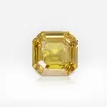 4.01 carat Fancy Deep Yellow SI1 Emerald Shape Diamond GIA - thumb picture 1