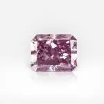 0.50 carat Fancy Vivid Purple-Pink SI2 Radiant Shape Diamond GIA - thumb picture 