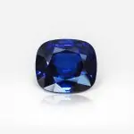 23.41 carat Cushion Shape Burmese Strong Blue Sapphire SSEF - thumb picture 