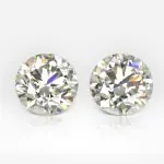 1.0 and 1.0 carat Pair of H SI2 Round Shape Diamonds GIA - thumb picture 1