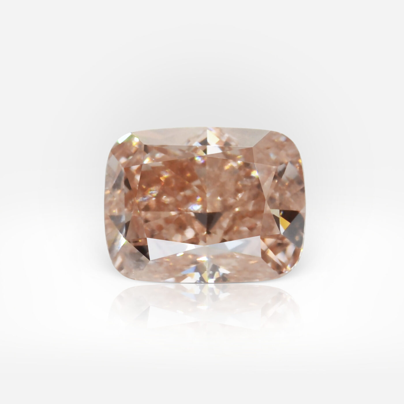 0.44 carat Fancy Brown Orange I1 Cushion Shape Diamond GIA - picture 1