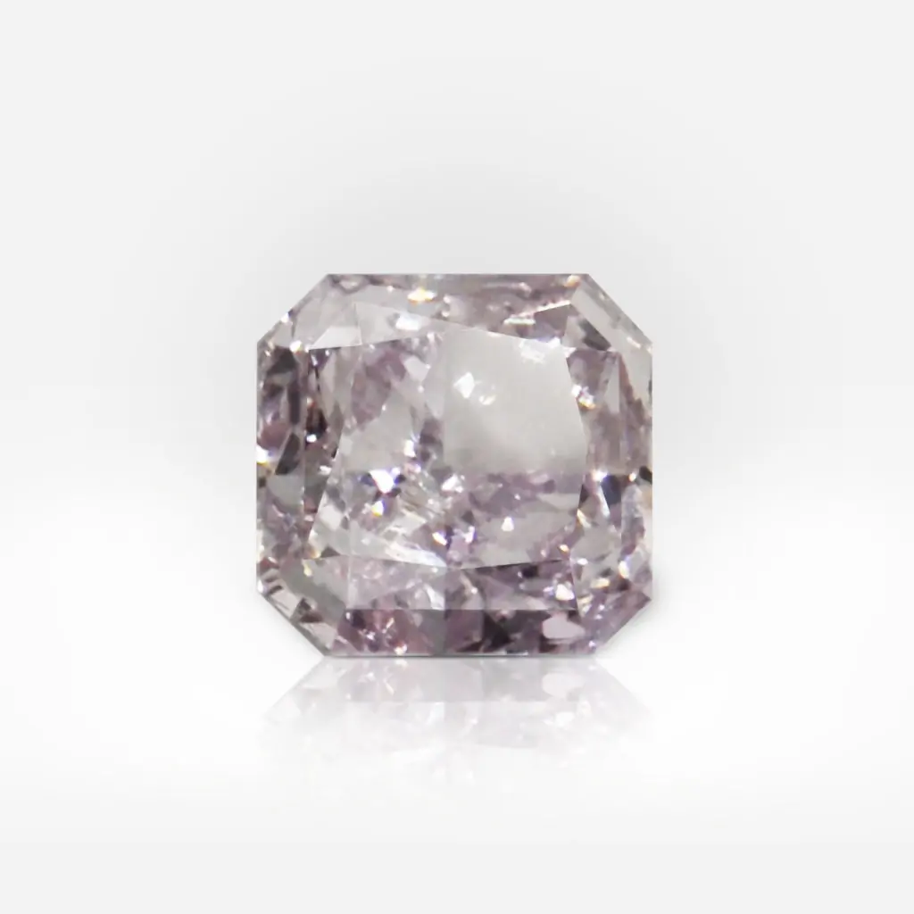 0.11 carat Fancy Pink Radiant Shape Diamond GIA