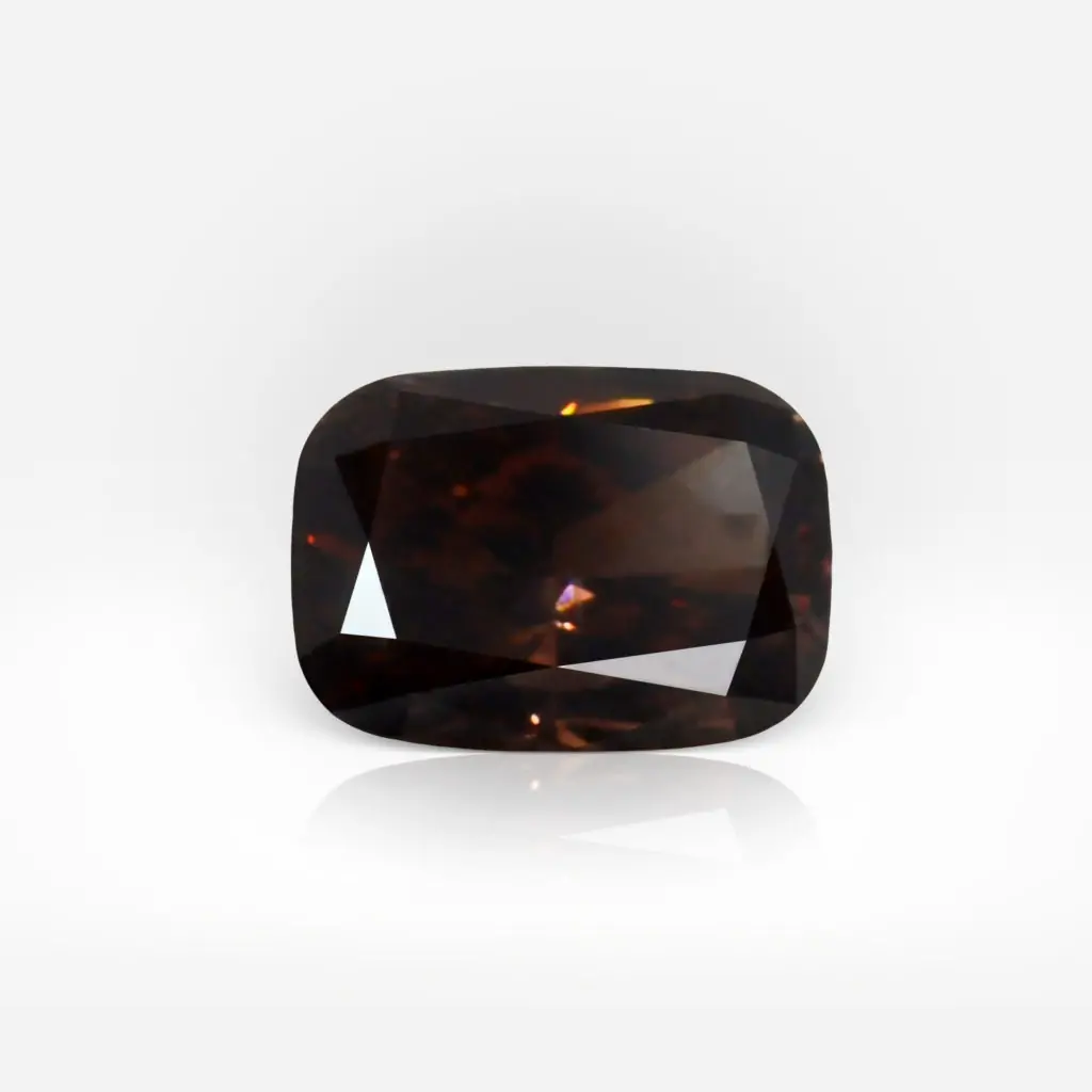 0.21 carat Fancy Dark Pink Brown Cushion Shape Diamond GIA - picture 1