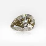 2.01 carat Fancy Brownish Greenish Yellow VS2 Pear Shape Diamond GIA - thumb picture 