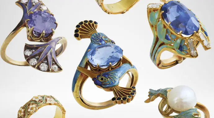 History of art nouveau jewelry