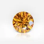 0.71 carat Fancy Deep Brownish Yellowish Orange I1 Round Brilliant Shape GIA - thumb picture 1