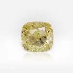 1.01 carat Fancy Yellow VVS2 Cushion Shape Diamond GIA - thumb picture 1