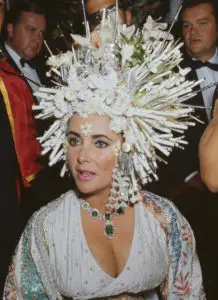 Elizabeth Taylor's emerald suite