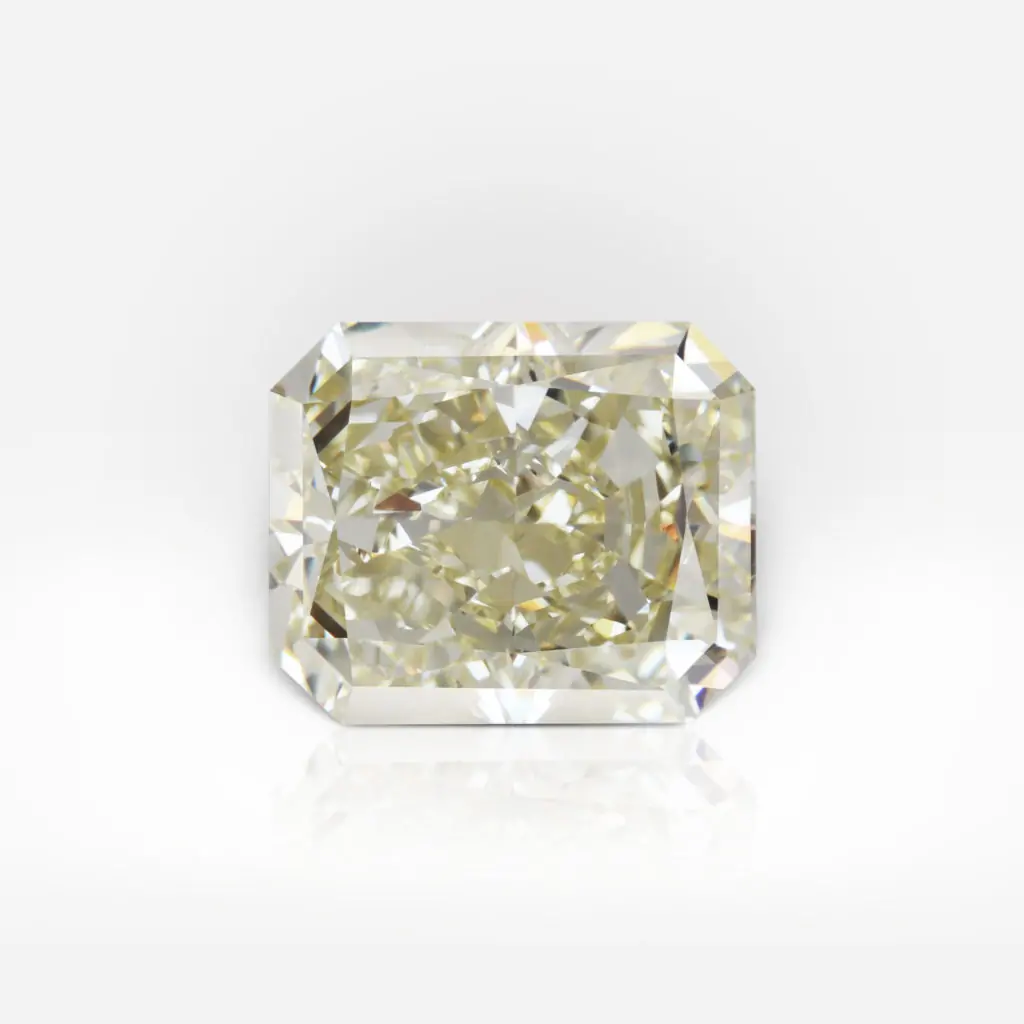 9.01 carat Light Yellow (U-V) VS1 Radiant Shape Diamond GIA