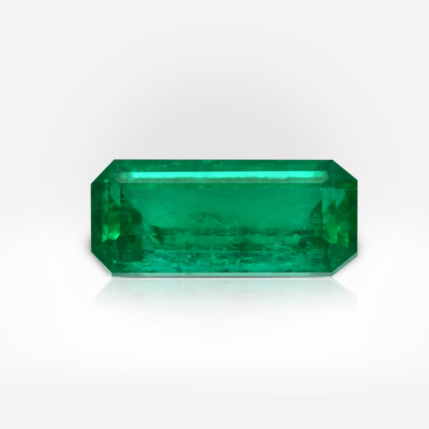 1.90 carat Emerald Shape Vivid Green Emerald - picture 1