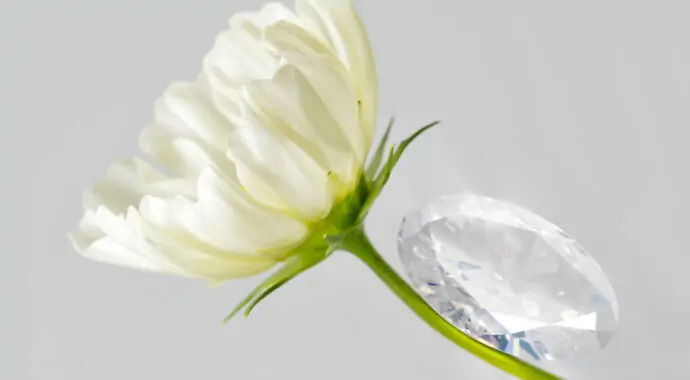 What are white diamonds: how good and expensive they are