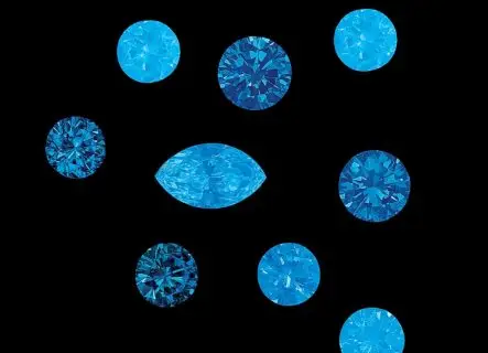 Diamond fluorescence: is it good or bad?