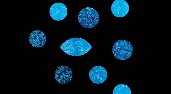 Diamond fluorescence: is it good or bad?