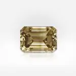 10.07 carat Fancy Deep Brownish Greenish Yellow VS1 Emerald Shape Diamond GIA - thumb picture 