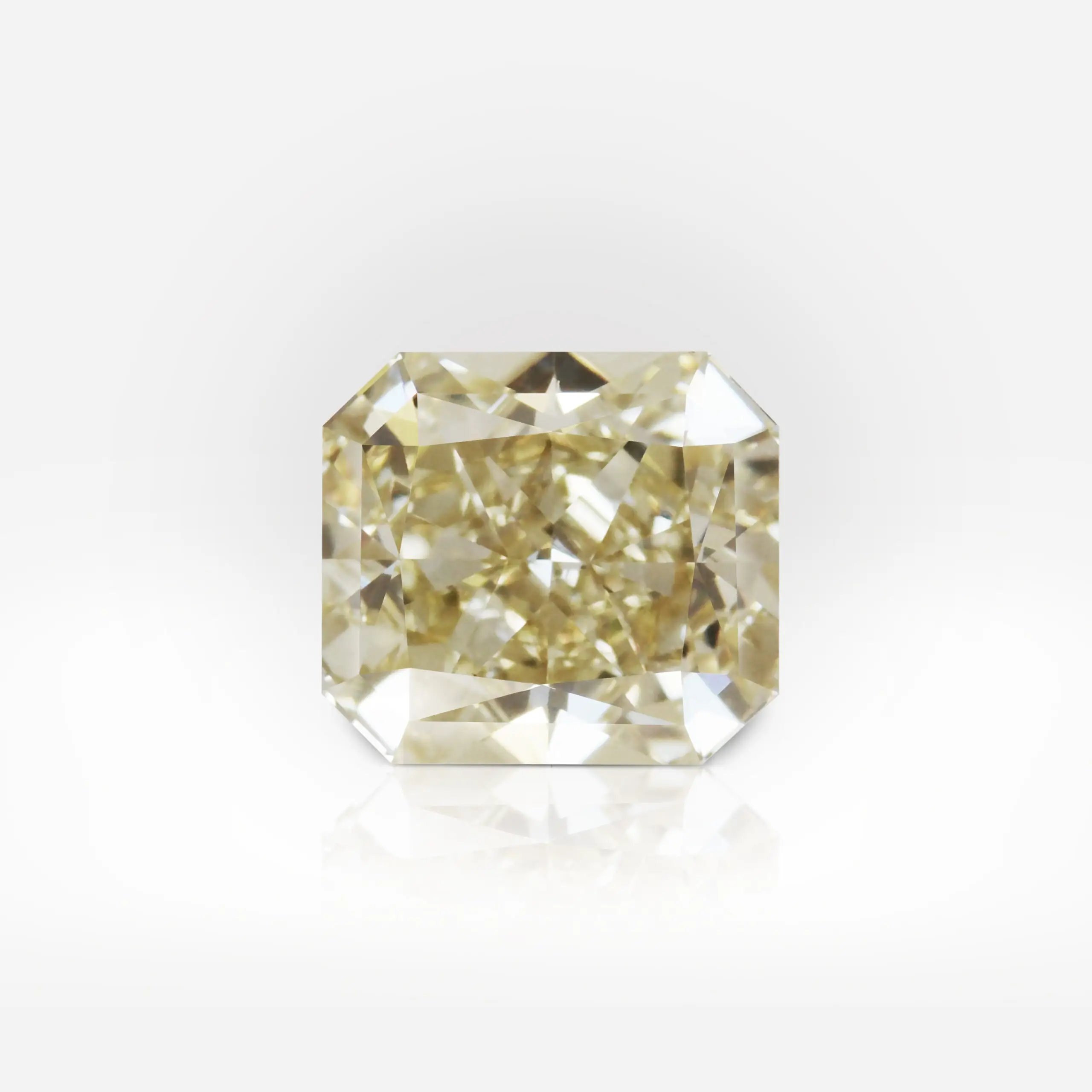 1.51 carat Fancy Light Brownish Yellow VS2 Radiant Shape Diamond GIA - picture 1