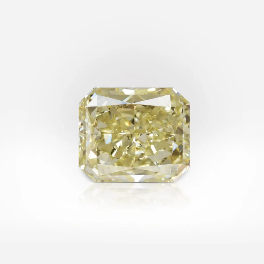 1.71 carat Fancy Yellow I1 Radiant Shape Diamond GIA - picture 1