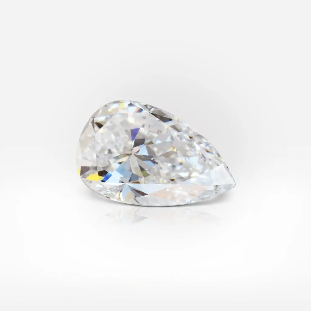 0.44 carat E VVS2 Pear Shape Diamond GIA