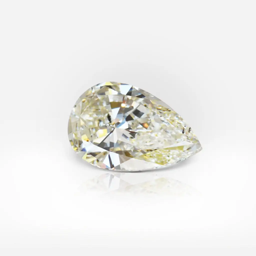 1.00 carat L SI1 Pear Shape Diamond GIA