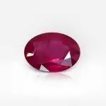 3.45 carat Oval Shape Burmese Ruby GRS - thumb picture 