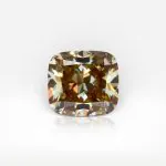 2.53 carat Fancy Deep Brownish Yellow VVS1 Cushion Shape Diamond GIA - thumb picture 