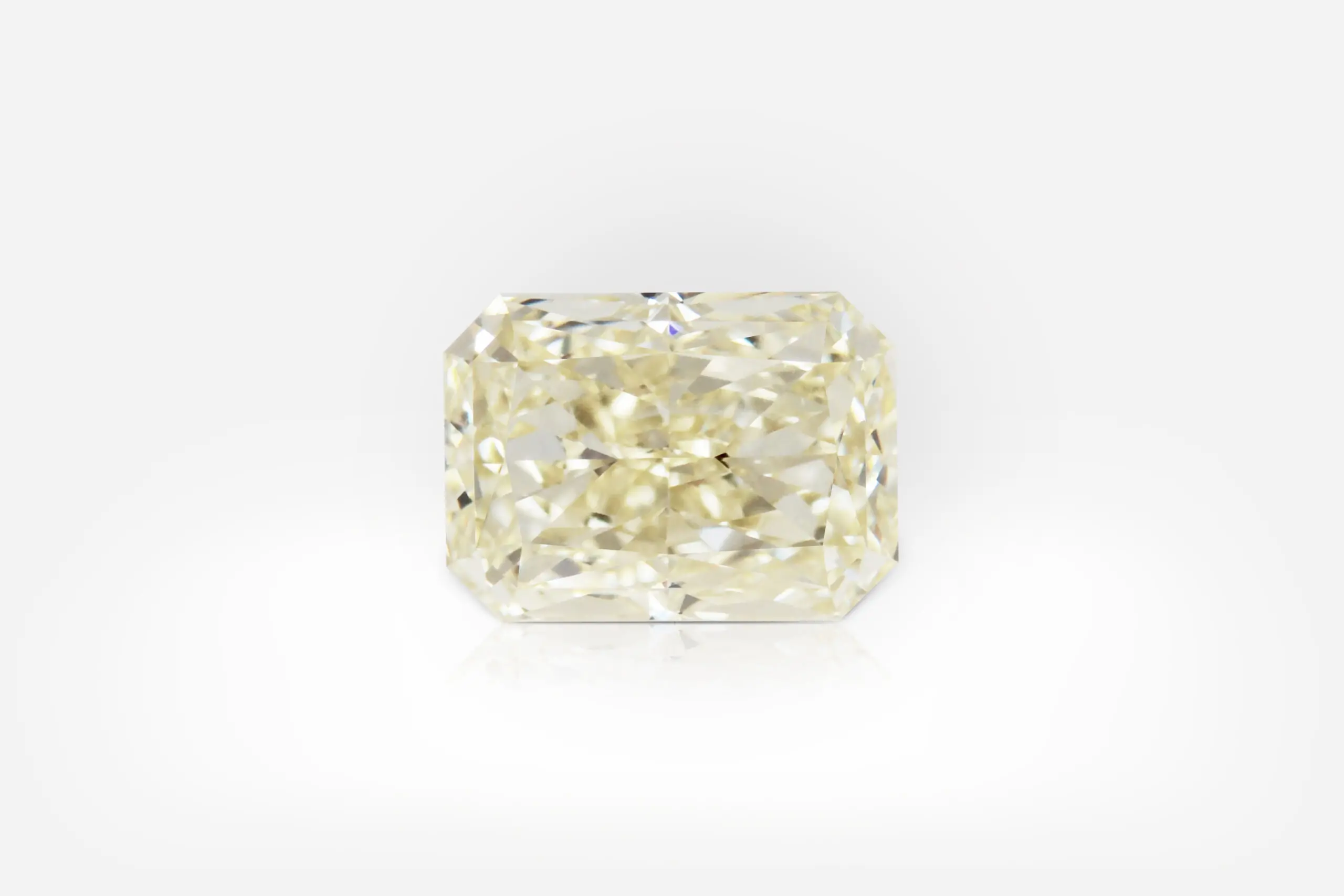 1.00 Carat W-X I1 Radiant Shape Diamond - picture 1