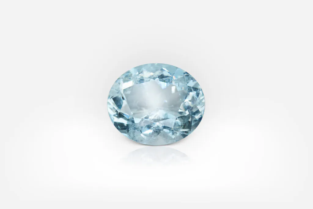 7 carat Oval Shape Aquamarine