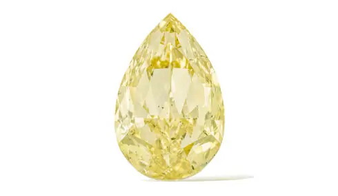 202 Carat Yellow Diamondworth more than $6 Million