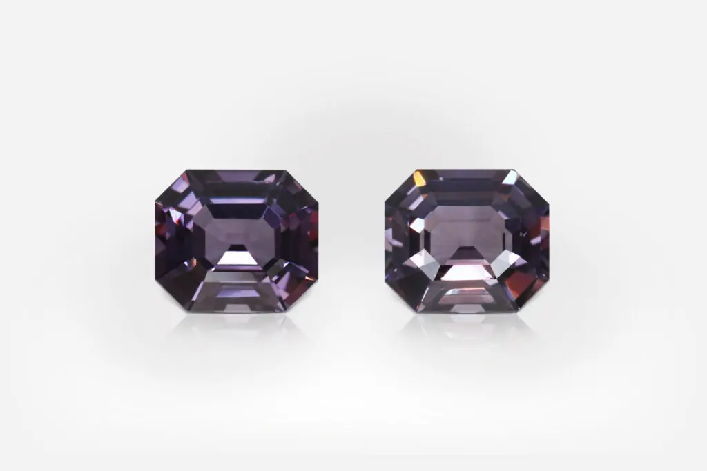 5.01 carat Pair of Spinel