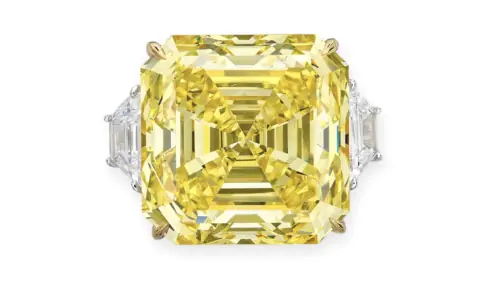 AN IMPRESSIVE DIAMOND RING was recently sold at Christie’s