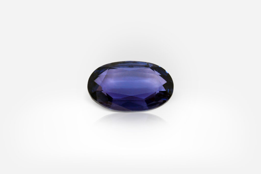 2.62 carat Vivid Violet Oval Shape Sri Lanka Sapphire - picture 1