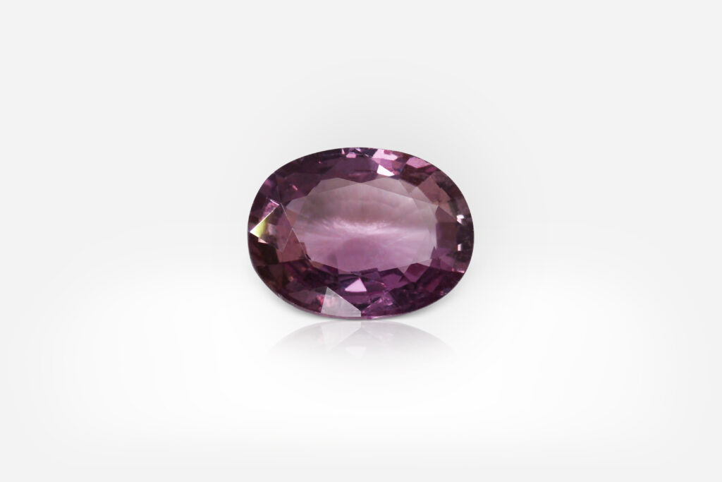 1.93 carat Purple Oval Shape Sri Lanka Sapphire