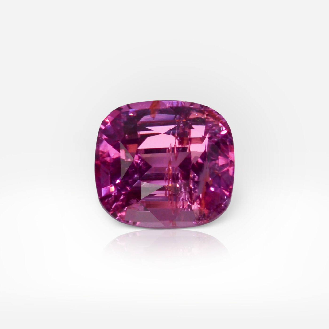 1.07 carat Vivid Purplish Pink Cushion Shape Sri Lanka Sapphire - picture 1