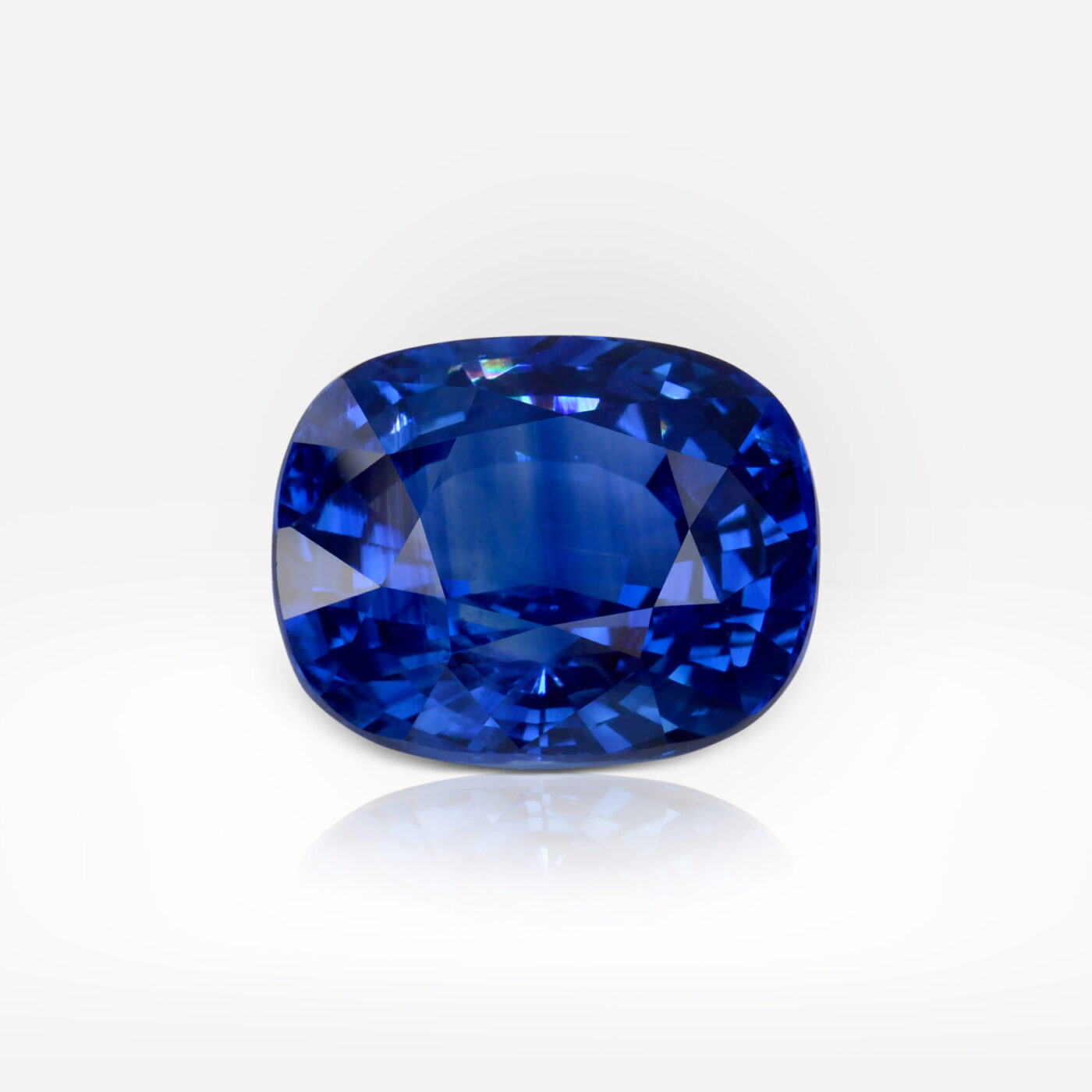 8.67 carat Vivid Blue Cushion Shape Sri Lanka Sapphire GRS - picture 1