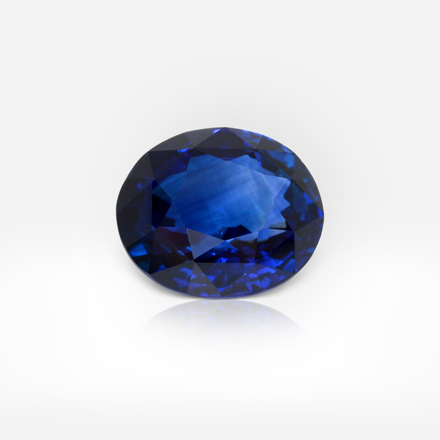 6.70 carat Vivid Blue Oval Shape Sri Lanka Sapphire GRS - picture 1